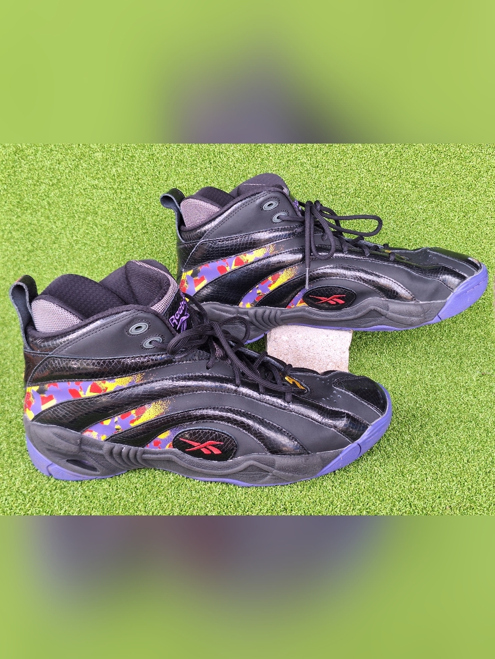 Reebok Shaqnosis Shoes Men's Size 12 Basketball Sneakers Shaq Retro Classic